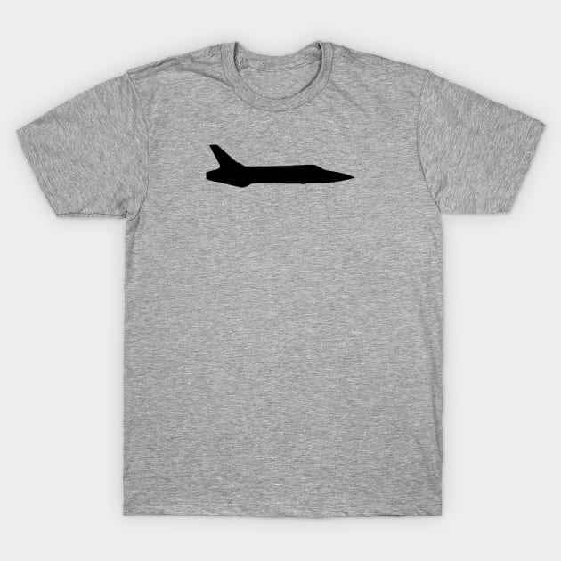 Republic F-105 Thunderchief - Century Series Supersonic Fighter Jet T-Shirt by Vidision Avgeek